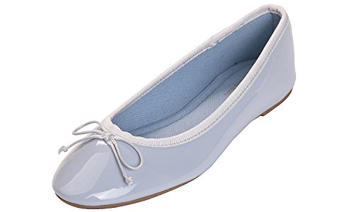 Feversole Ballerina in Vernice Colorata Con Cuscino in Memory Foam per amaretti da Donna Feversole Ballerina in Vernice Colorata Con Cuscino in Memory Foam per amaretti da Donna von Feversole