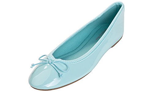 Feversole Ballerina in Vernice Colorata Con Cuscino in Memory Foam per amaretti da Donna von Feversole