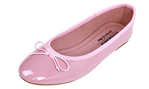 Feversole Ballerina in Vernice Colorata Con Cuscino in Memory Foam per amaretti da Donna von Feversole