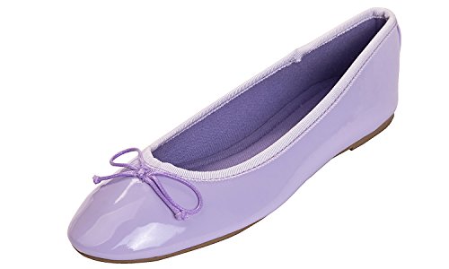 Feversole Ballerina in Vernice Colorata Con Cuscino in Memory Foam per amaretti da Donna von Feversole