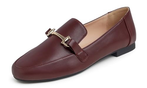 Feversole Damen Fashion Trim Deco Loafer Hausschuhe, D'orsay Loafer von Feversole