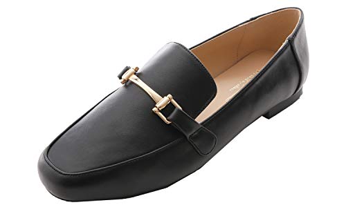 Feversole Damen Fashion Trim Deco Loafer Hausschuhe, D'orsay Loafer von Feversole