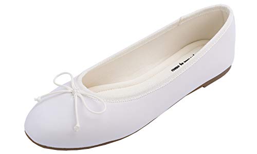 Feversole Napa Round Ballerina, Damen Klasssische Ballerinas Matt Balerinaschuhe Flach Damenschuhe Feversole Napa Round Ballerina, Damen Klasssische Ballerinas Matt Balerinaschuhe Flach Damenschuhe von Feversole