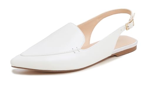 Feversole Slingback erstklassige Damen Ballerina mit Ausgeh-Schuhe Sommer-Schuhe von Feversole