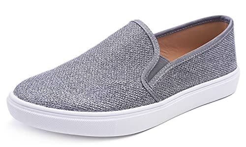 Feversole Women apos;s Fashion Slip-On Sneaker Casual Flat Loafers,Sneakers Slip-on alla Moda per Mocassini Piatti Casual da Donna von Feversole