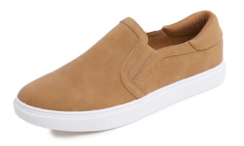 Feversole Women's Fashion Slip-On Sneaker Casual Flat Loafers,Trendy Slip-on-Sneakers für lässige Flachsadler für Frauen von Feversole
