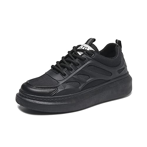 Fexkean Damen Sneakers Turnschuhe Sportschuhe Wanderschuhe Leichte Bequeme Arbeitsschuhe weicher Sohle Mesh atmungsaktiv modisch(820-Black37) von Fexkean