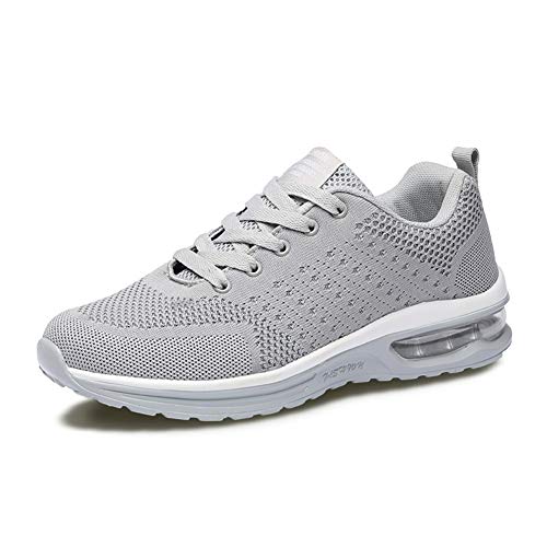 Fexkean Herren Damen Sneaker Laufschuhe Sportschuhe Air leicht Walkingschuhe Running Turnschuhe Shoes(5066GY35) von Fexkean