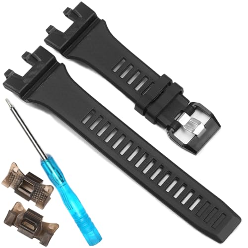 Feyert GBA900UU Ersatzband kompatibel mit G-Shock GBA900 GBD-900 Harz Uhrenarmband GBA900UU-5A Armband mit Adapter, Schwarz, One Size, Casual Feyert GBA900UU Ersatzband kompatibel mit G-Shock GBA900 GBD-900 Harz Uhrenarmband GBA900UU-5A Armband mit Adapter, Schwarz, One Size, Casual von Feyert