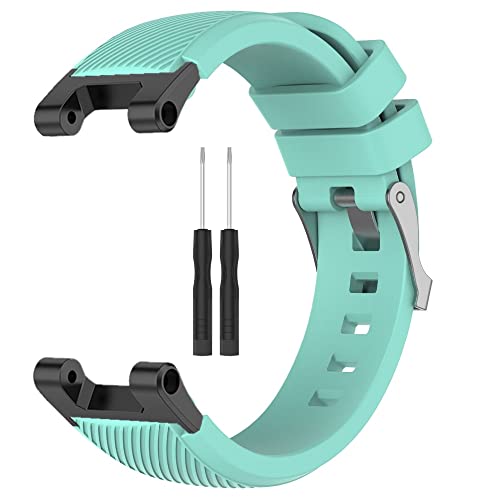 Feysentoe Armband Kompatibel für Aamazfit T-Rex/T-Rex pro Estrazarmband Uhrenarmband(Minzgrün) von Feysentoe