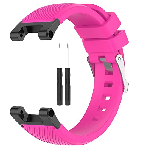 Feysentoe Armband Kompatibel für Aamazfit T-Rex/T-Rex pro Estrazarmband Uhrenarmband(Rosenrot) von Feysentoe