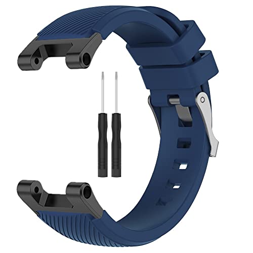 Feysentoe Armband Kompatibel für Aamazfit T-Rex/T-Rex pro Estrazarmband Uhrenarmband(Mitternachtsblau) von Feysentoe