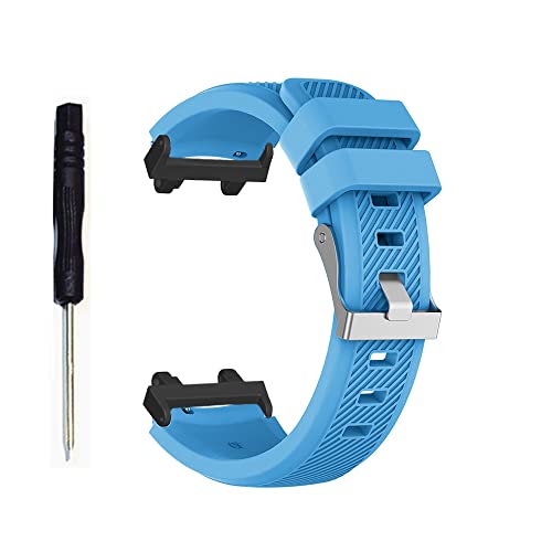 Feysentoe Armband Kompatibel für Amazfit T-Rex 2 Estrazarmband Uhrenarmband(Himmelblau) von Feysentoe