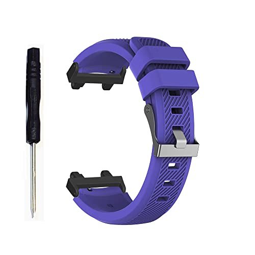 Feysentoe Armband Kompatibel für Amazfit T-Rex 2 Estrazarmband Uhrenarmband(Violett) von Feysentoe
