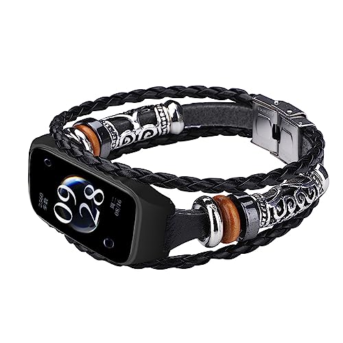 Feysentoe Armband Kompatibel für RedMi band 2 FGHX Estrazarmband Uhrenarmband.(schwarz) von Feysentoe