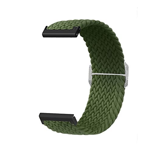 Feysentoe Armband Kompatibel für Suunto 7/9(baro)/D5i 24mm für Suunto spartan hr baro Estrazarmband Uhrenarmband(Armeegrün) von Feysentoe