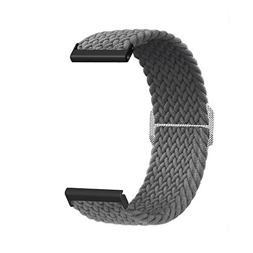 Feysentoe Armband Kompatibel für Suunto 7/9(baro)/D5i 24mm für Suunto spartan hr baro Estrazarmband Uhrenarmband(grau) von Feysentoe
