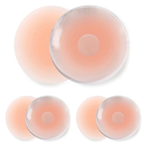 Fezf 3 Paare nippelpads nippli Nipple Cover Nipple Pads brustwarzen abdeckungen nippel Cover Damen nippelpads wiederverwendbar nippelabdeckung go Braless niple Covers brustwarzenabdeckung Fezf 3 Paare nippelpads nippli Nipple Cover Nipple Pads brustwarzen abdeckungen nippel Cover Damen nippelpads wiederverwendbar nippelabdeckung go Braless niple Covers brustwarzenabdeckung von Fezf