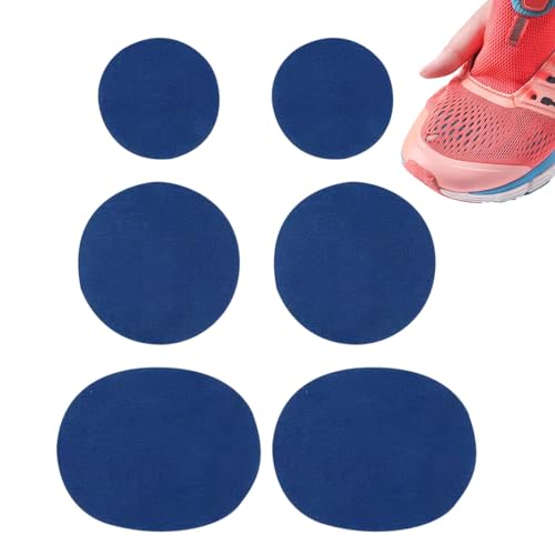 Feziwurs Mesh Schuhe Loch Reparatur Selbstklebend Sneaker Loch Vamp Reparatur Aufkleber Schuh Loch Reparatur Patch, Selbstklebend Sneaker Heel Repair Patch, blau, Refer to description von Feziwurs