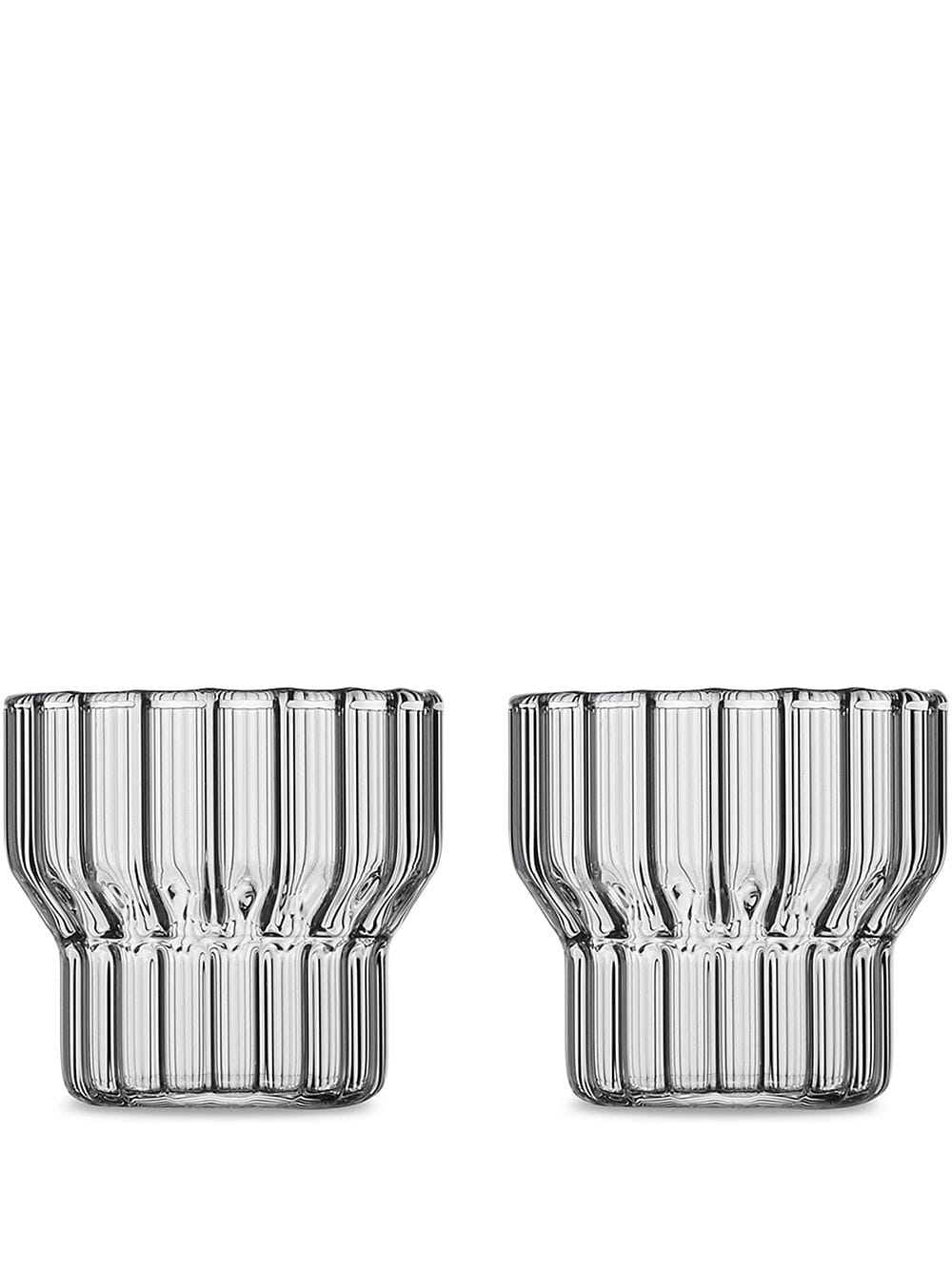 Fferrone Design 2-teiliges 'Boyd' Glas-Set - Nude von Fferrone Design