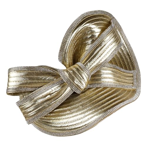 Teaparty Faszinator Hat Eleganter Strassstadeband Stirnband Für Cocktails Big Bowknot 1920er von Fhkpsqkcn