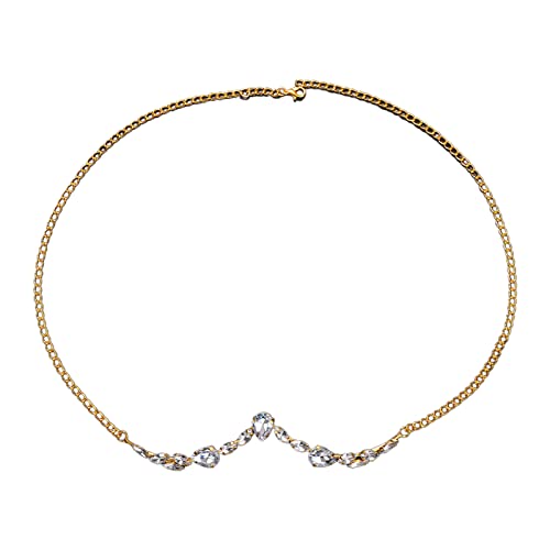 Fhsqwernm Damen Party Brillenkette Gesichtskette Party Schmuck Dekoration Frauen Mädchen von Fhsqwernm