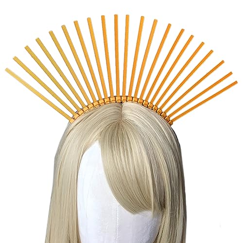 Fhsqwernm Sunbursts Cosplay Heilige Form Stirnband Festival Haarreifen Halloween Shows Kopfschmuck Neujahr Unisex Fhsqwernm Sunbursts Cosplay Heilige Form Stirnband Festival Haarreifen Halloween Shows Kopfschmuck Neujahr Unisex von Fhsqwernm