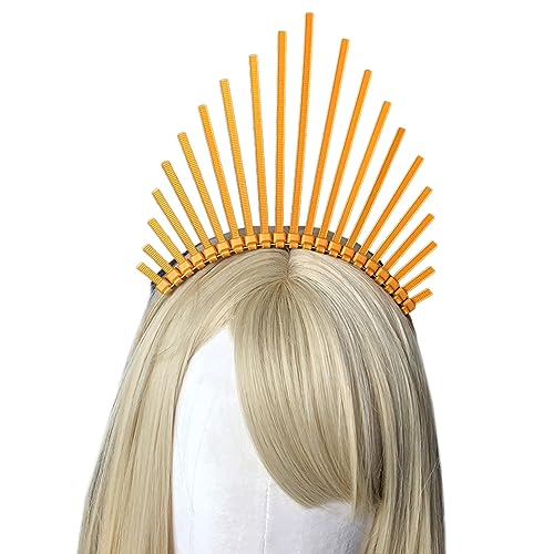 Fhsqwernm Sunbursts Cosplay Heilige Form Stirnband Festival Haarreifen Halloween Shows Kopfschmuck Neujahr Unisex Fhsqwernm Sunbursts Cosplay Heilige Form Stirnband Festival Haarreifen Halloween Shows Kopfschmuck Neujahr Unisex von Fhsqwernm