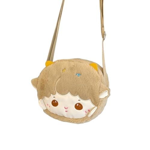 Hübsche Cartoon Geldbörse Modisches Plüsch Make Up Praktische Must Have Tasche Mädchenhafte Looks von Fhsqwernm