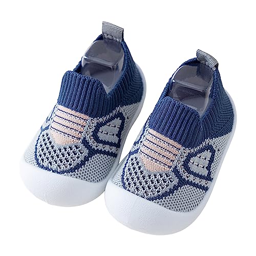 Fhuuly Lauflernschuhe Kinder Barfußschuhe Sommer Babyschuhe 1-4 Jahre Kleinkind Schuhe Jungen Mädchen Puschies Weiche Sohle Baby Anti-Rutsch Erste Kleinkind Mesh Sneaker Atmungsaktive Turnschuhe von Fhuuly