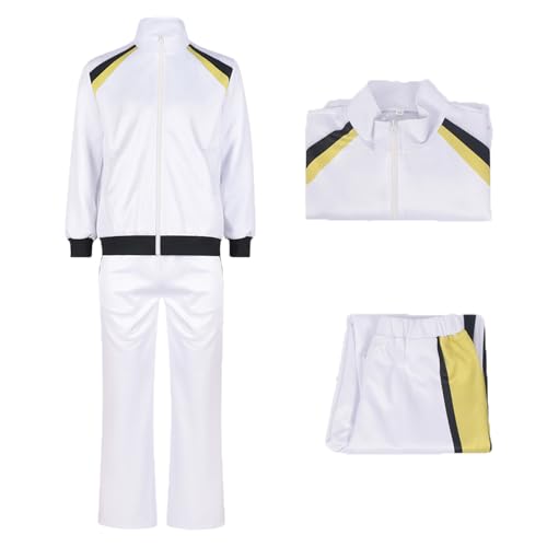Fiamll Haikyuu Cosplay Akaashi Keiji Jacke Hosen Sportbekleidung Kotaro Bokuto High School Volleyball Uniform Kostüme M von Fiamll