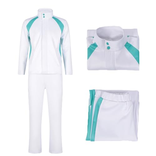 Fiamll Haikyuu Cosplay Oikawa Jacke Hosen Sportbekleidung Oikawa High School Volleyball Uniform Kostüme L von Fiamll