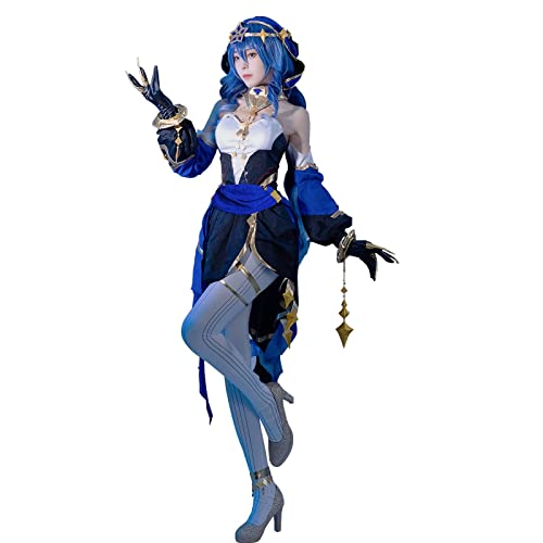 Fiamll Layla Cosplay Kostüm Layla Outfit Cosplay Outfits Anime Cosplay Kostüme Full Set Frauen L von Fiamll