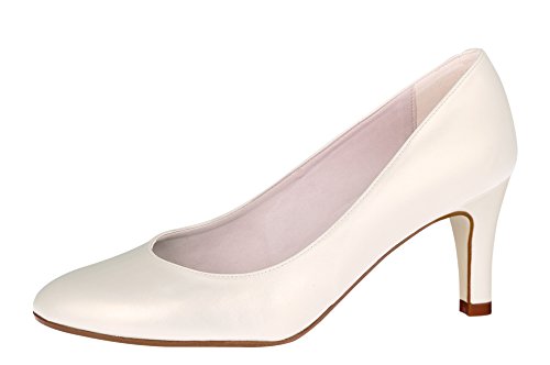 Fiarucci Brautschuhe Lovely Moon - Ivory Creme Foam - Pumps Größe 38.5 EU 5.5 UK Damen von Fiarucci