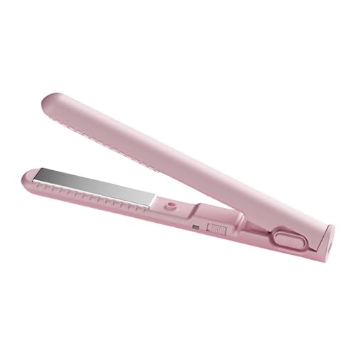Fiauli 2-in-1-Haarglätter Curling Curling Iron USB Mini Dual Purpose Fast Heating Tragbares Reisewerkzeug für Frauen Leichtes Multifunktionsstyling Rosa Fiauli 2-in-1-Haarglätter Curling Curling Iron USB Mini Dual Purpose Fast Heating Tragbares Reisewerkzeug für Frauen Leichtes Multifunktionsstyling Rosa von Fiauli