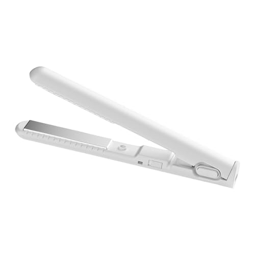 Fiauli 2-in-1-Haarglätter Curling Curling Iron USB Mini Dual Purpose Fast Heating Tragbares Reisewerkzeug für Frauen Leichtes Multifunktionsstyling Weiß Fiauli 2-in-1-Haarglätter Curling Curling Iron USB Mini Dual Purpose Fast Heating Tragbares Reisewerkzeug für Frauen Leichtes Multifunktionsstyling Weiß von Fiauli