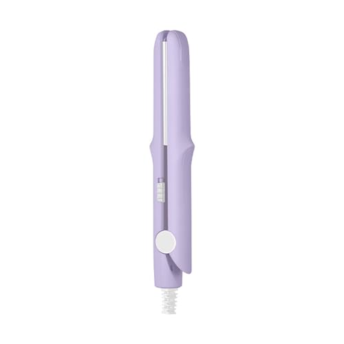 Fiauli Mini Friseurstyling Zauberstab schneller Heizkurpfen Eisenglätter tragbarer Multifunktions -Keramik -Bon -Locken -Locken flacher Frauen Helles Lila von Fiauli