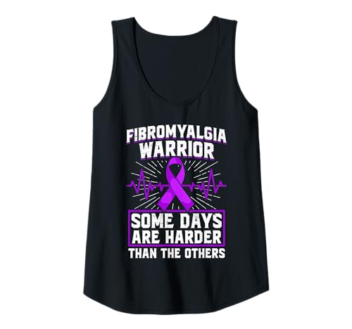 Damen Fibromyalgie -Krieger -Flare -Tag Tank Top Damen Fibromyalgie -Krieger -Flare -Tag Tank Top von Fibromyalgie -Bewusstseinsgeschenke