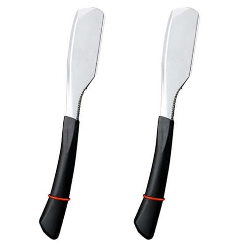 Ficher 2X Rasier Messer Stick für Männer Frauen Friseur Rasier Messer Klingen Spring Design Bart Gesicht Achsel Körper von Ficher