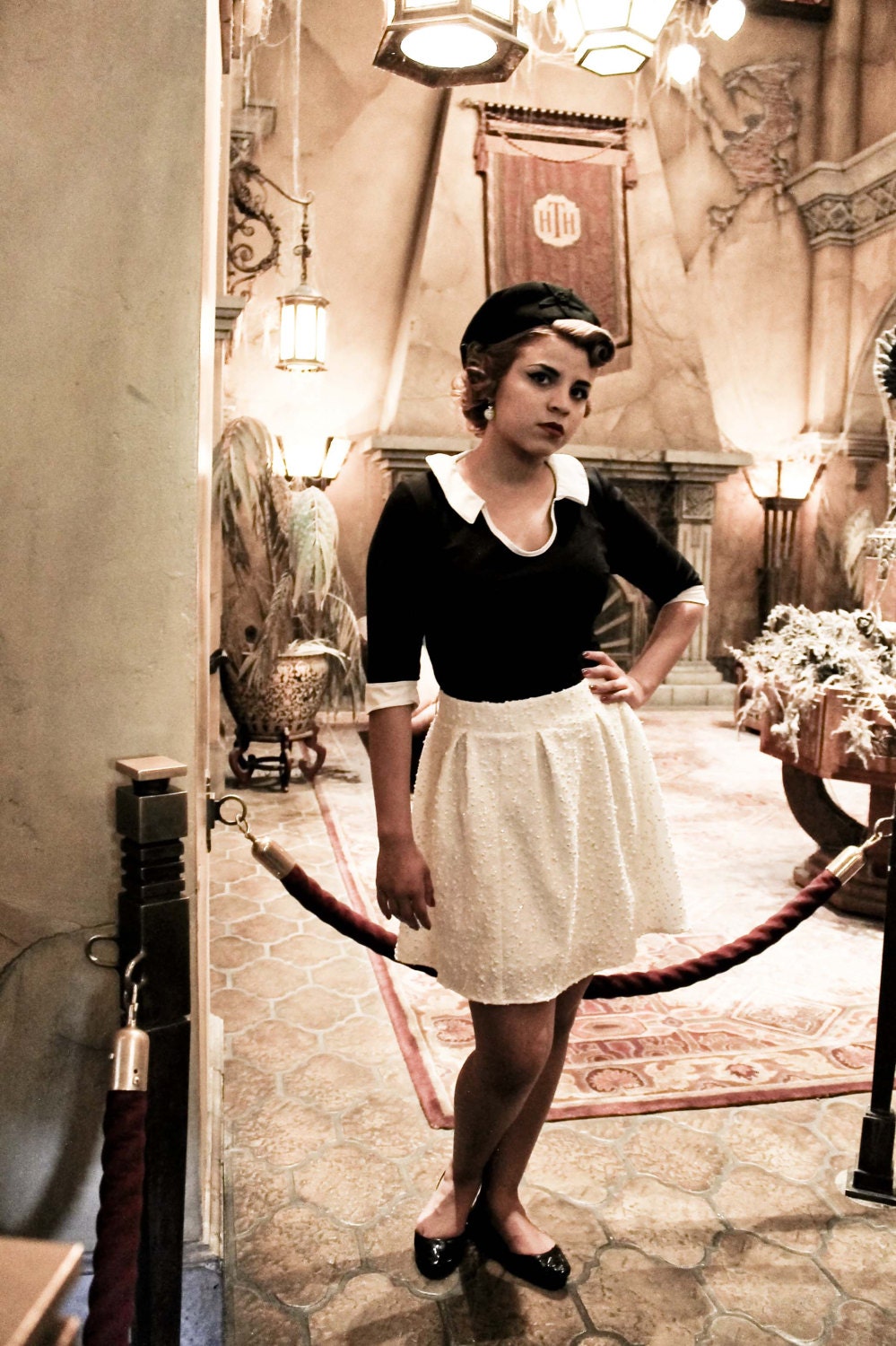 Kontrast Keyhole Top von FictionClothing