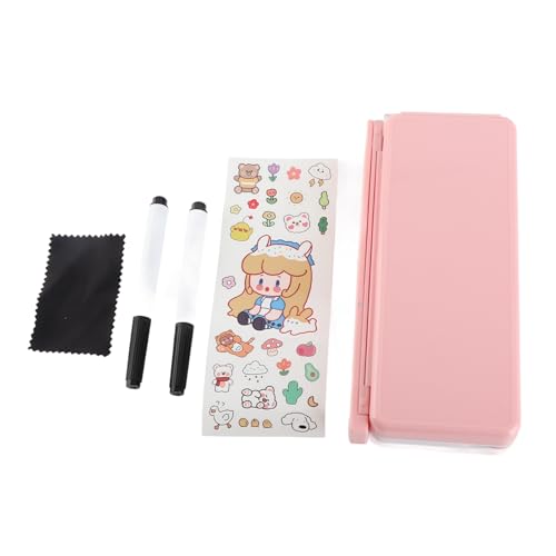 Fictory Multifunktionales Federmäppchen mit verstellbarem Buchständer, Organisieren von Schulbedarf, tragbare Schreibwaren-Stifte für Kinder von Fictory