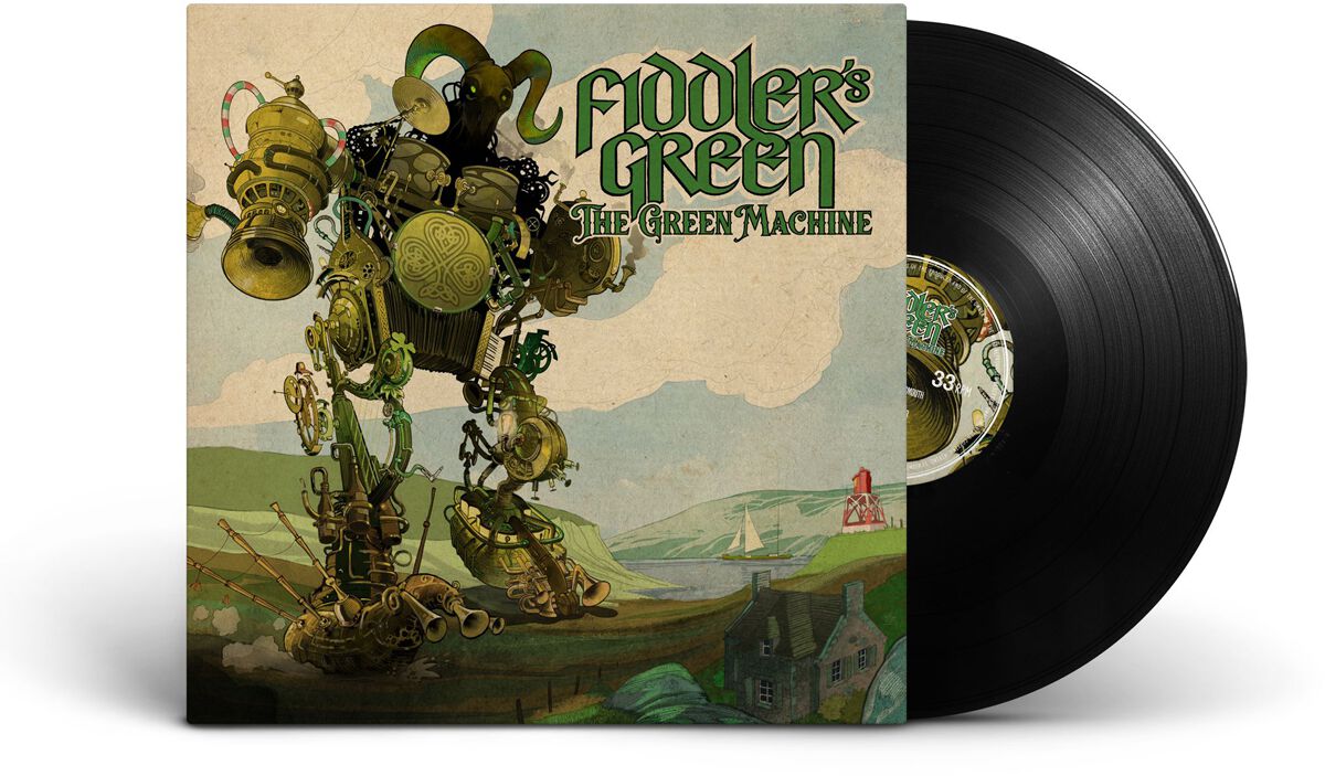 Fiddler's Green The green machine LP multicolor von Fiddler's Green