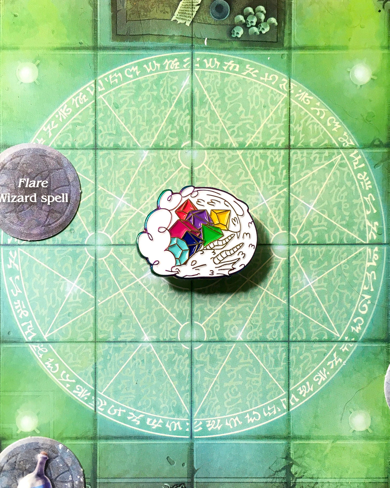 Regenbogen Drache Emaille Pin Regenbogen Drache Emaille Pin von FiddlinWeasel