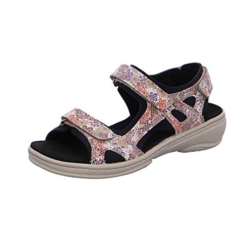 Fidelio Gini, Damen Trekking Sandale Leder Wechselfussbett Mix Romance (37) von Fidelio