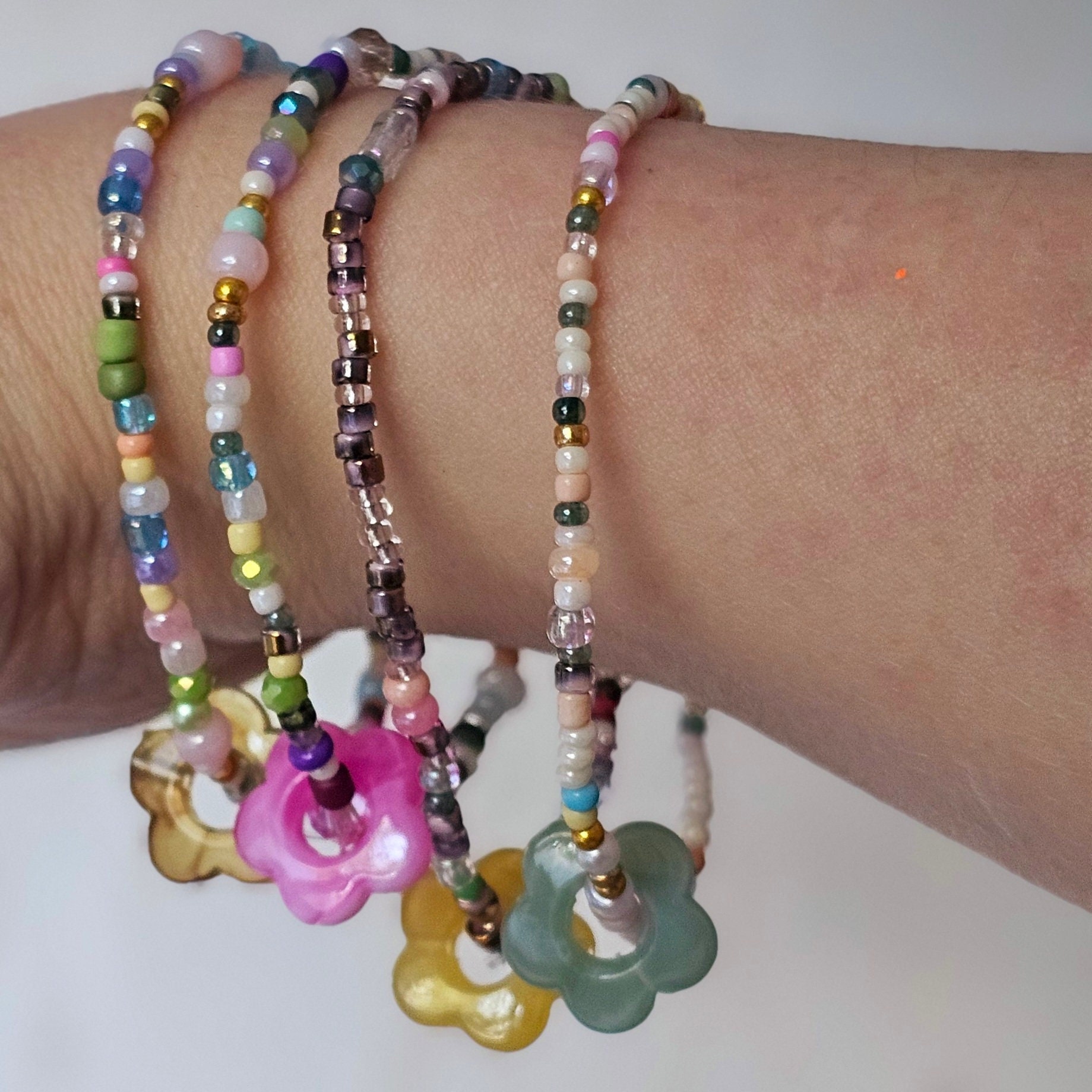 Fidget Armband Stress Adhs Angst Anxiety Blume Daisy Bunt Boho Fidget Armband Stress Adhs Angst Anxiety Blume Daisy Bunt Boho von Fidgeterry
