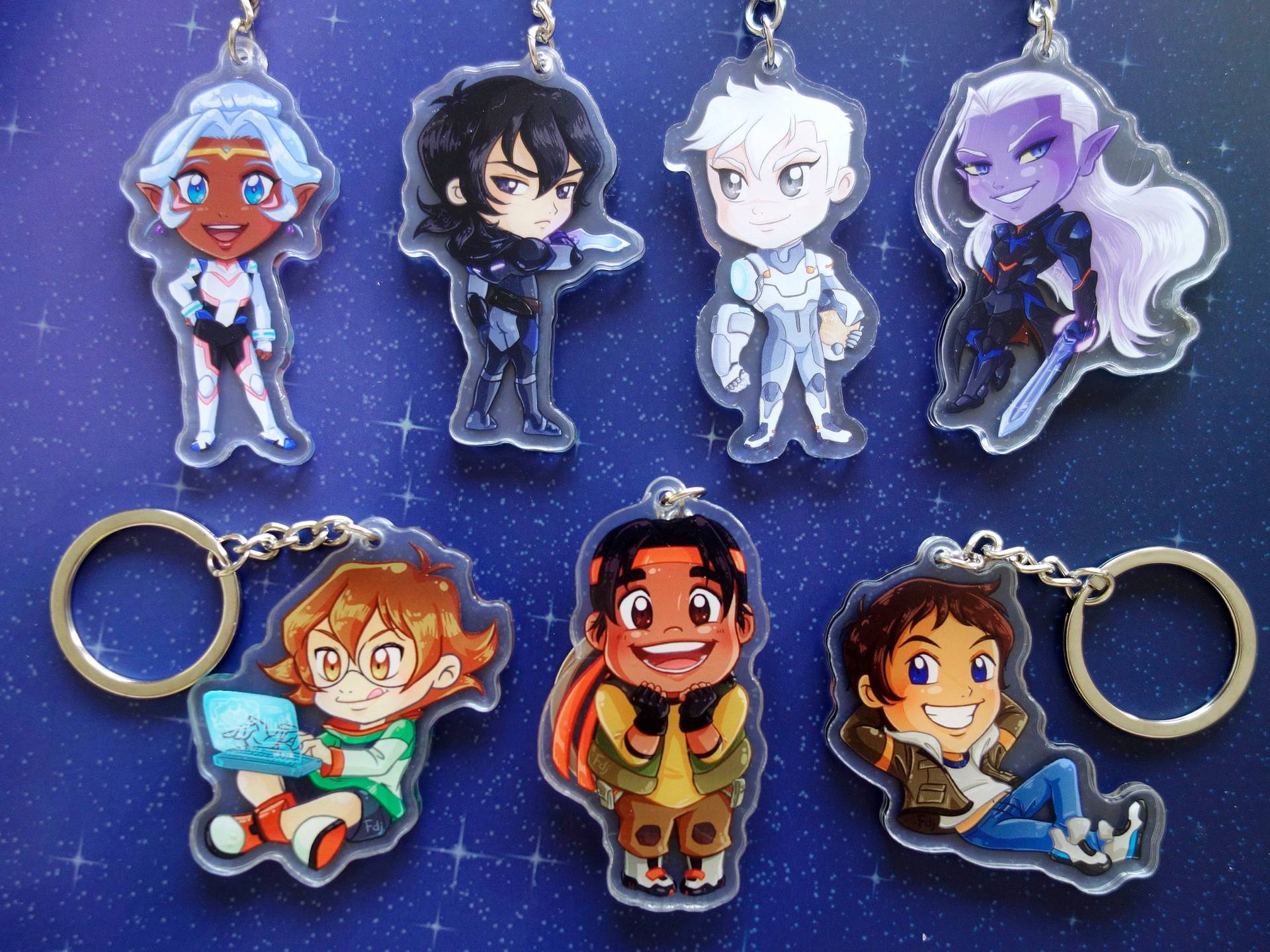 Schlüsselanhänger Voltron Legendärer Verteidiger Acrylcharme Nette Geschenke Shiro Keith Lance Pidge Hunk Allura Lotor Anime Schlüsselanhänger Voltron Legendärer Verteidiger Acrylcharme Nette Geschenke Shiro Keith Lance Pidge Hunk Allura Lotor Anime von Fidjie
