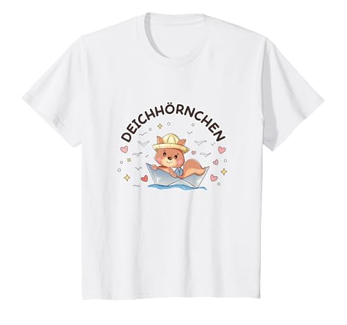 Kinder Deichhörnchen - lustiges Deich Wortspiel Norddeutschland T-Shirt Kinder Deichhörnchen - lustiges Deich Wortspiel Norddeutschland T-Shirt von Fidoratis FASHION