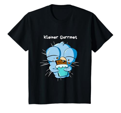 Kinder Kleiner Gurrmet - Feinschmecker Kinder süße Taube T-Shirt Kinder Kleiner Gurrmet - Feinschmecker Kinder süße Taube T-Shirt von Fidoratis Fashion
