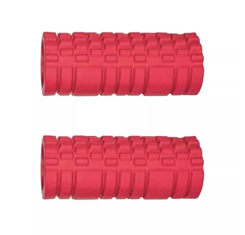 Fiducia Saugglocke mit Massagerollen Massagerolle Yoga Pilates Faszien, 2-tlg., Training Faszienrolle Roller [2er Pack] von Fiducia