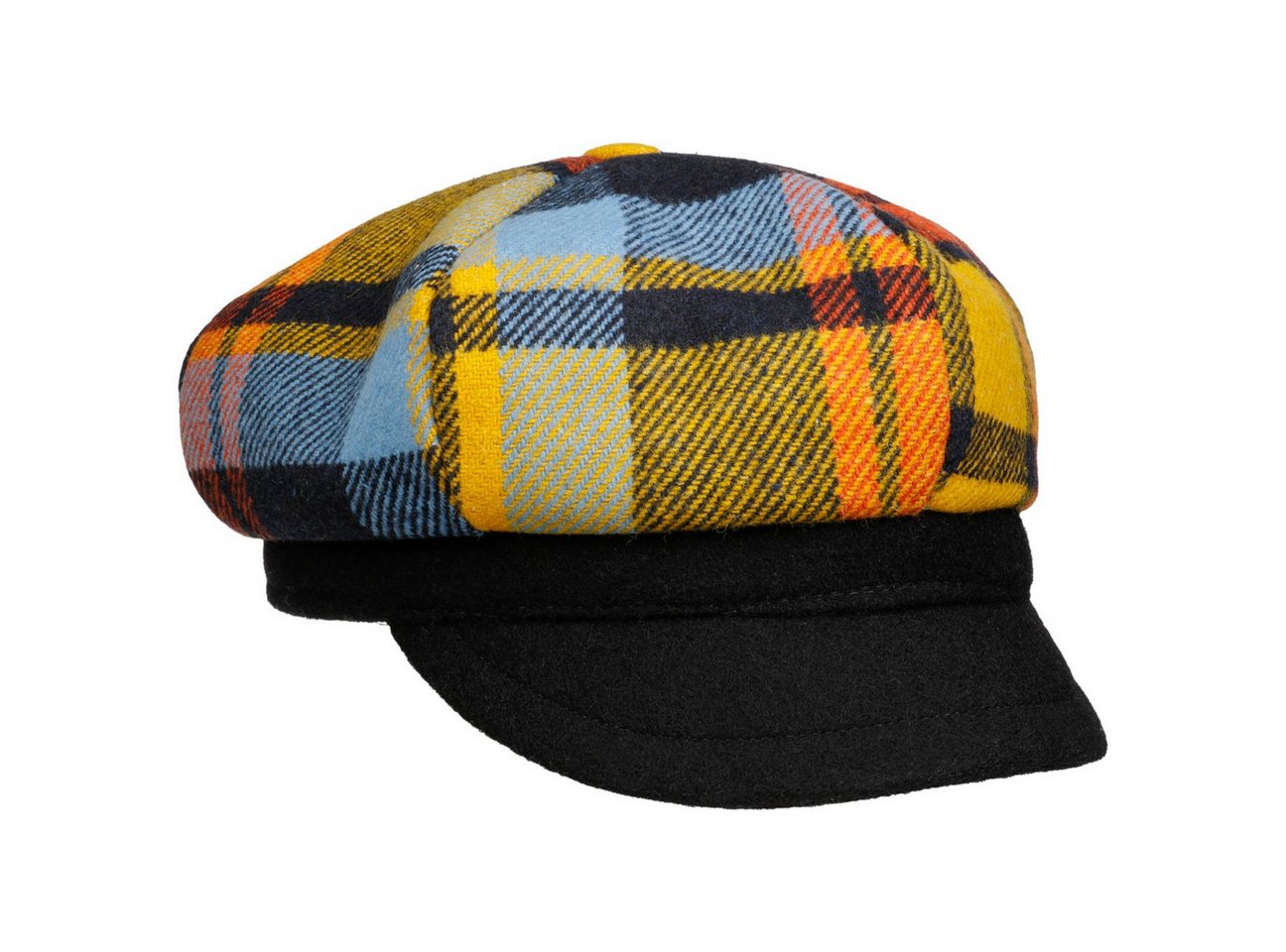 Fiebig Ballonmütze (1-St) Ballonmütze mit Schirm, Made in Italy von Fiebig